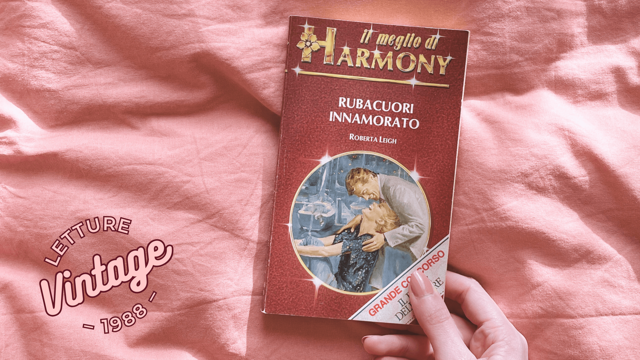 copertina del romanzo harmony vintage di cui si parla nell'articolo